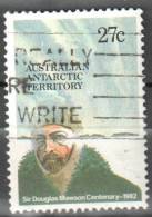 AAT Australian Antarctic Territory -1982 - Douglas Mawson Centenary -  Mi.53 - Used - Gebruikt