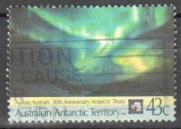 AAT Australian Antarctic Territory -1991 - 30th Anniv. Antarctic Treaty -  Mi.88 - Used - Used Stamps