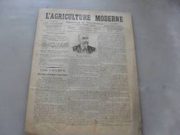 L´Agriculture  Moderne  N ° 88  5 Septembre 1897 - Magazines - Before 1900