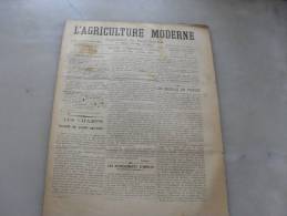 L´Agriculture  Moderne  N ° 46   15  Novembre  1896 - Magazines - Before 1900