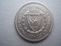 CYPRUS  1977  50 Mills Copper-nickel  COIN USED In  VERY GOOD CONDITION. - Cyprus