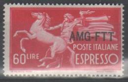 Amg-Ftt 1950 - Espresso L. 60 **   (g4114)  (NT !) - Eilsendung (Eilpost)