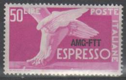 Amg-Ftt 1952 - Espresso L. 50 **   (g4115)  (NT !) - Exprespost