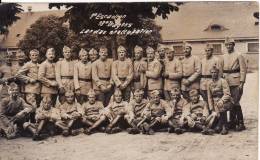 Carte Postale Photo Militaire Français En Allemagne-LANDAU OCCUPATION-18ème Dragons 1er Escadron - Landau