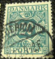 Denmark 1921 Postage Due 20ore - Used - Port Dû (Taxe)