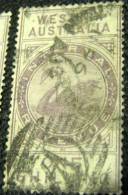 Western Australia 1893 Swan Internal Revenue 1s - Used - Used Stamps