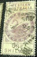 Western Australia 1893 Swan Internal Revenue 1s - Used - Usados