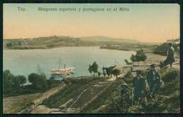 RIO MINO / RIO MINHO / ESPANHA. . Margenes Espanola E Portuguesa Em El Mino/Minho. Old Postcard - Altri