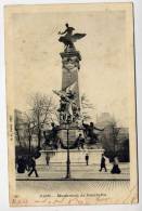 Delcampe - PARIS  1°--1903---Monument De Gambetta (animée)  N° 22  éd  B F  Paris--carte Précurseur - Paris (01)