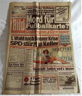 BILD-Zeitung Vom 8. März 1982 :  Mord Für Fußballkarte?  -  1,99 Meter!  : So Sprang Ulrike Europa-Rekord - Altri & Non Classificati