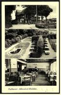 Albersdorf-Holstein  -  Hotel Pension Cafe Waldesruh  -  Mehrbild Ansichtskarte  Ca.1962  (1693) - Heide
