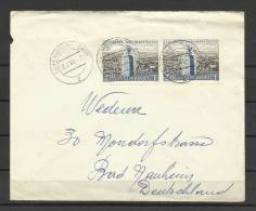 TOP!! LUXEMBURG * GELAUFENER BRIEF VON LUXEMBURG-GARE NACH BAD NAUHEIM * 1961 **!! - Storia Postale