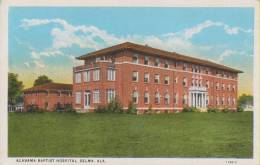 Litho Alabama Baptist Hospital Selma ALA USA Um 1930 - Altri & Non Classificati