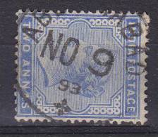 British India 1882 Mi. 35 A    2 A Queen Königin Victoria - 1882-1901 Empire