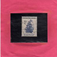 NETHERLANDS - PAESI BASSI - HOLLAND - NEDERLAND - OLANDA 1957 RUYTER FRIGATE 7 PROVINCES FREGATA 7 PROVINCE FREGATE USED - Used Stamps