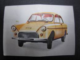 Delcampe - CHROMO Chocolat Jacques (M33) AUTOS 1962 Dans Le Marché Commun (2 Vues) N°128 DAF 600 - Jacques