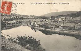 Vallée De La Meuse - MONTHERME ET LAVAL-DIEU : Vue Panoramique - Cachet De La Poste 1913 - Montherme