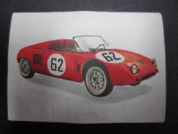 Delcampe - CHROMO Chocolat Jacques (M33) AUTOS 1962 Dans Le Marché Commun (2 Vues) N°136 ABARTH Spéciale 24h Du Mans - Jacques
