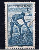 F AOF+ Französisch Westafrika 1947 Mi 46 - Used Stamps