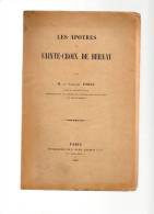 Les Apotres De Sainte-croix De Bernay.par M.lechanoine Porée.12 Pages.1896. - Normandië