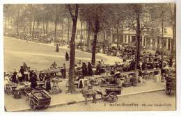 E1590 - Ixelles - Marché Sainte-Croix  *attelages D'ânes* - Ixelles - Elsene