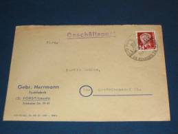 Brief Cover DDR Deutschland 1953 Präsident Wilhelm Pieck 24 Pf Forst Lausitz - Großröhrsdorf - Lettres & Documents