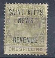 130202680  S. KITTS  G.B.   YVERT  FISCAL  Nº   5 - St.Christopher, Nevis En Anguilla (...-1980)