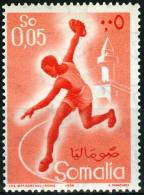 SOMALIA, A.F.I.S., SPORT, 1958, FRANCOBOLLO NUOVO (MNH**), Sassone 52 - Somalia (AFIS)