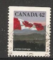 Canada  1991  Definitives; Flag  (o) - Timbres Seuls