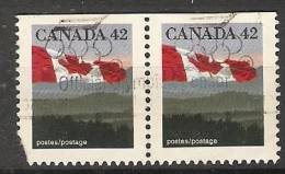 Canada  1991  Definitives; Flag  (o) - Timbres Seuls