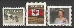 Canada  1992  Definitives; Queen Elizabeth II + Flag  (o) - Autres & Non Classés