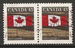 Canada  1992  Definitives; Flag  (o) P. 13.5 X 13 - Otros & Sin Clasificación