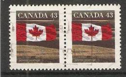 Canada  1992  Definitives; Flag  (o) P. 13.5 X 13 - Andere & Zonder Classificatie