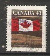 Canada  1992  Definitives; Flag  (o) P. 14.5 - Timbres Seuls