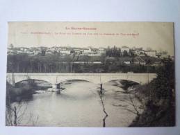 MONTREJEAU  (Haute-Garonne)  :  Le Pont Du Chemin De Fer Sur La Garonne... - Montréjeau