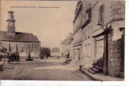 CHATELUS MALVALEIX.PLACE DE LA FONTAINE. - Chatelus Malvaleix