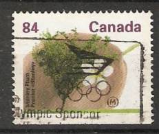 Canada  1991  Definitives Trees: Stanley Plum   (o)  P. 14.5 X 14 - Timbres Seuls