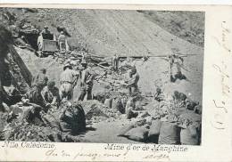 Mine D' Or De Manghine  Timbrée Noumea 1905 Bagnards ? Convicts ? Gold Mine - Nouvelle Calédonie