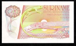 SURINAM  P19  2,5  GULDEN  1985 #D/4.      UNC. - Surinam