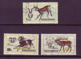 Tchécoslovaquie YV 1860/2 O 1971 Cervidés - Animalez De Caza