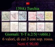 Turchia-0139A - Stampe 1891 (o) Used - Qualità A Vostro Giudizio. - Usati