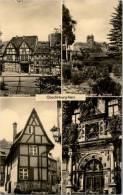 AK Quedlinburg, Rathaus, Schloß, Klopstockhaus, Finkenherd, Ung, 1969 - Quedlinburg