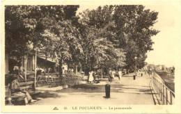 44/ CPA A -  Le Pouliguen - La Promenade - Le Pouliguen