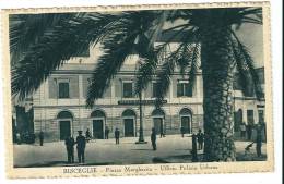 BISCEGLIE (BA) - PIAZZA MARGHERITA - UFF. POLIZIA URBANA - F/P - N/V - ANIMATA - Bisceglie