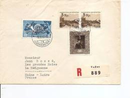 Liechtenstein ( Lettre De 1949  En Recommandé De Vaduz Vers La France à Voir) - Covers & Documents