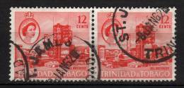 TRINIDAD - 1960/66 YT 182 X 2 USED - Trinidad & Tobago (...-1961)
