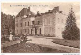 SAINT SAUVEUR  LE CHATEAU DES GOUTTES REF 10751 - Saint Sauveur En Puisaye