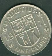 MAURITIUS 1 RUPEE 1971  - Laura8202 - Mauritius