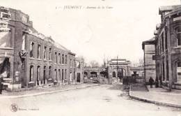 JEUMONT - Avenue De La Gare - Belle Carte (Après La Guerre De 1940 -45 Ou Pendant) - Jeumont