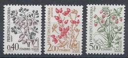 130202498  ANDORRA  FR.  YVERT  TAXE  Nº  56/59/62  **  MNH - Unused Stamps